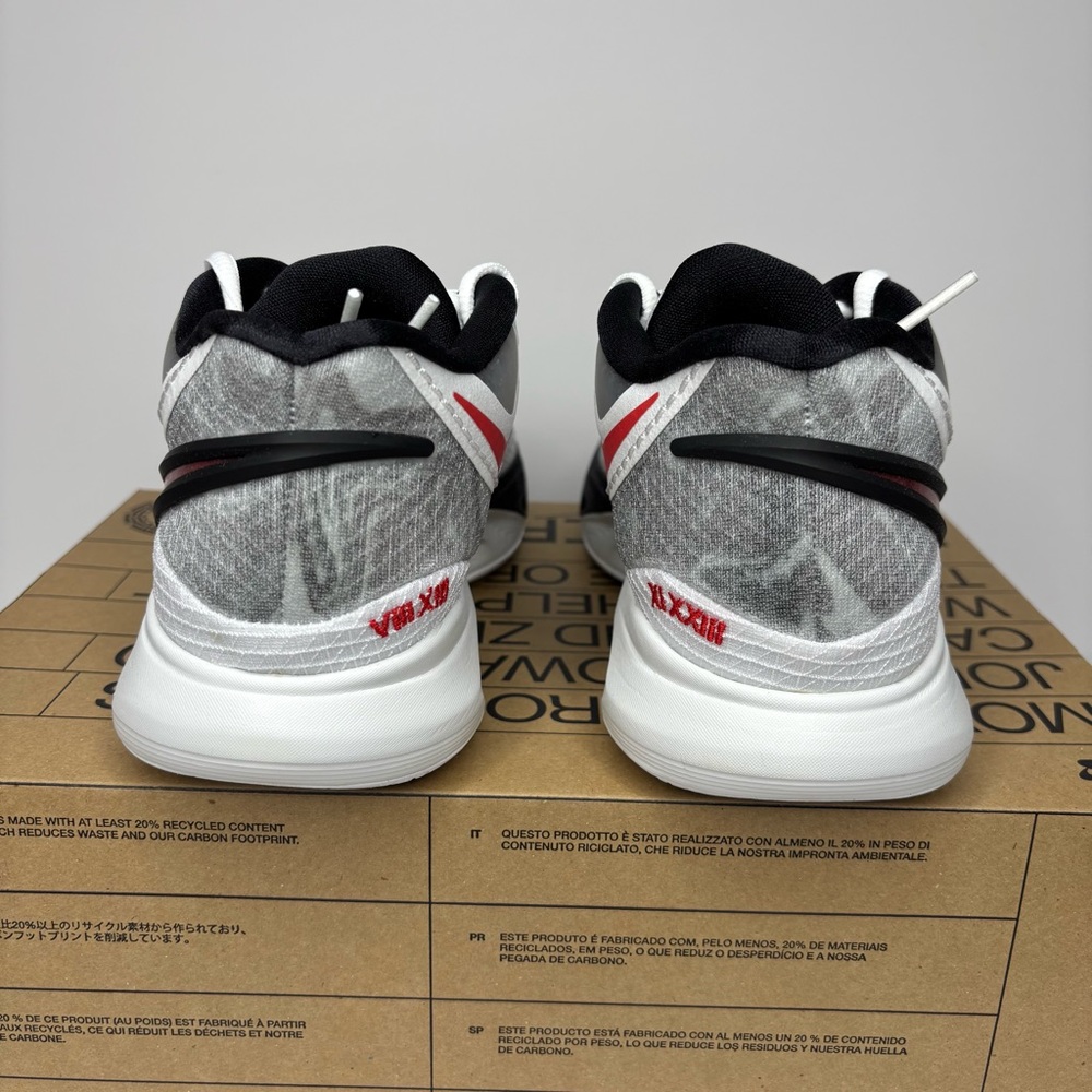 ‼️SOLD‼️Kyrie 8 White University Red - Picture 3 of 8